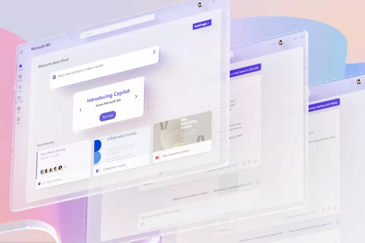 Microsofts KI gestuetzter Copilot in Viva